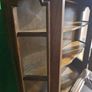 Vintage Wooden Display wall cabinet with key Image 5