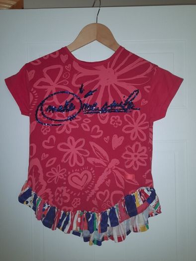 girls desigual top and leggings