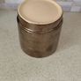 Stylish Metallic Bronze Textured Ceramic Planter - 13cm Image 2
