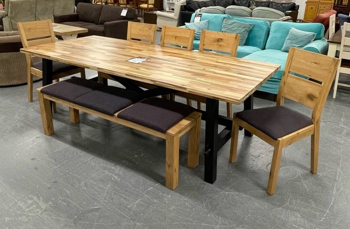 Large Rustic Table Chairs And Bench For Sale in Cherry Orchard, Dublin ...