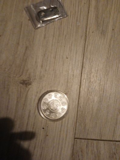 silver coin 100%