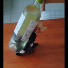 Wine bottle holder