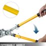 Pipe Crimping Pliers Hand Pressing Kit with 6 Pieces Tool PEX Presser 16 - 32 mm for Composite Pipe Pex-Al-Pex Aluminum Composite Pipes Image 4