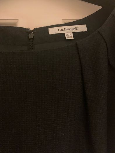 LK Bennett ladies dress  Worn once Excellent condition  Dress straight pencil style no pockets Comes with matching belt
