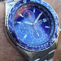 Watch Seiko Pilot Chronograph.