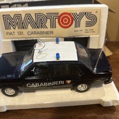 Fiat 131 Carabinieri 1/24 Martoys extremely rare