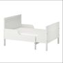 IKEA kids bed (extendable and mattress) Image 2