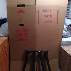 Wardrobe moving boxes