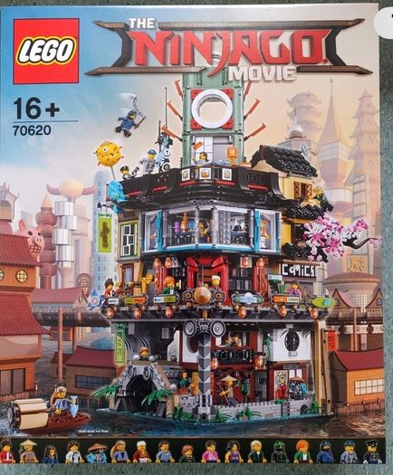 Retired LEGO Ninjago Movie 70620 Ninjago City.