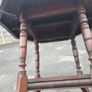Edwardian table with a brilliant octagonal table top Image 4