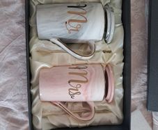 Mr & Mrs Hot Chocolate Mugs