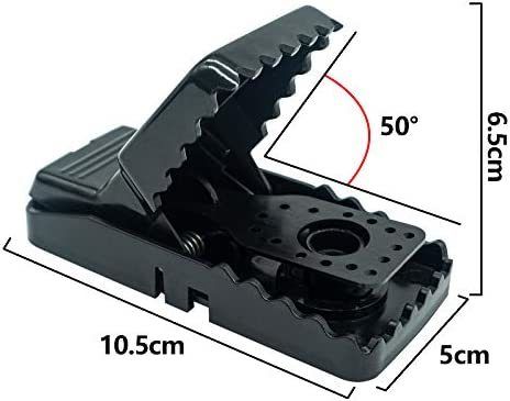 Reusable Mouse Trap, 6 Pack Mouse Traps for Indoors and Outdoors That Kill Instantly, Quick, Effective and Highly Sensitive Rodent Catcher