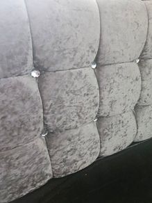 Velvet bed