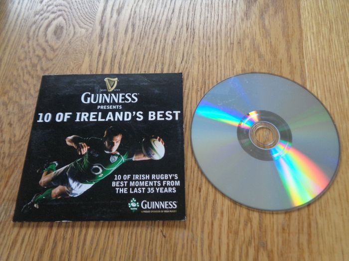 Guinness Rugby CD for Sale