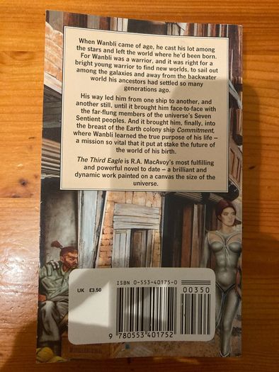 Science-Fantasy book:The Third Eagle'