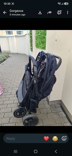 joie Signature Estrella Double Buggy Eclipse