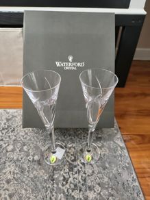 Waterford Crystal Champagne Flutes