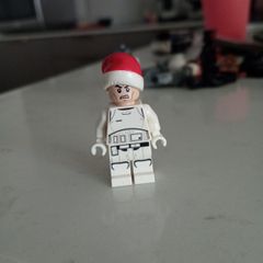 Lego star wars minifigure clone trooper Santa hat sw0596