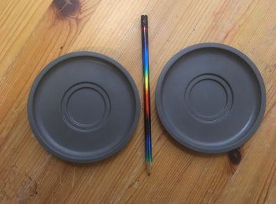 NEW Nespresso Saucer Pair