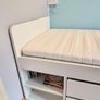 Single bed with mattress and storage Image 2