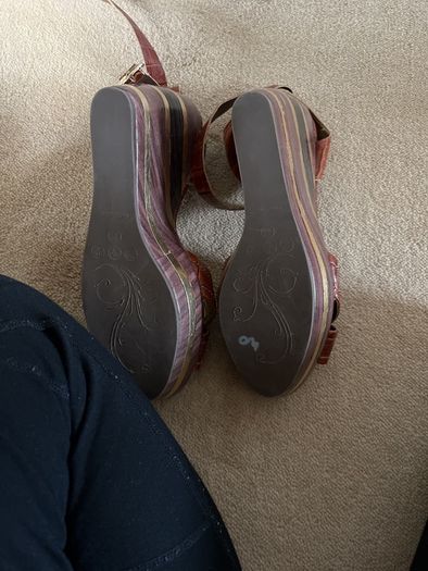 Mode in pelle Sandles