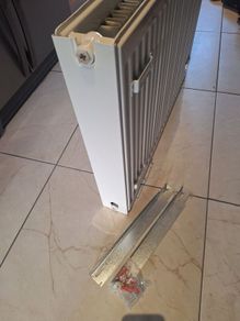 New Double Radiator,+ valves