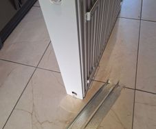 New Double Radiator,+ valves