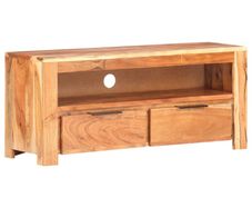 TV Cabinet 90x30x40 cm Solid Acacia Wood
