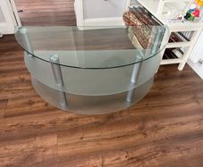 Glass TV Unit TV Stand