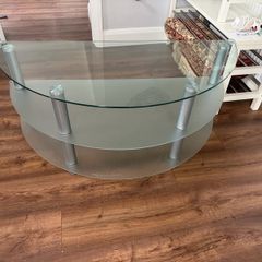 Glass TV Unit TV Stand
