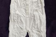 French designer Taille 0 74cm christening all in one dungarees