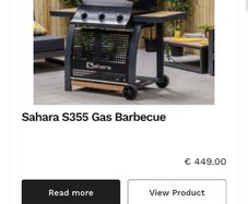 Sahara Gas BBQ 3 burner S355