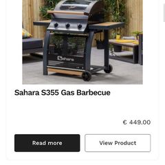 Sahara Gas BBQ 3 burner S355