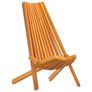 Folding Garden Chairs 2 pcs Brown 56 x 69 x 84 m Image 6