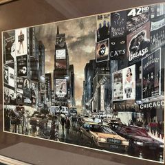 Framed New York Broadway/Theatre print