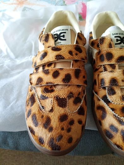 Sam Edelman Talia Trainers Leopard