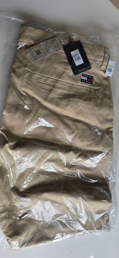 Tommy Hilfiger Men's Chino Trousers Austin Stretch, Beige (Gentle Gold), 36W/32L