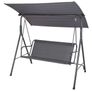 Steel Outdoor Garden Swing With Canopy (FREE POSTAGE) Image 3
