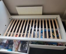 single bed with storage