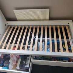 single bed with storage