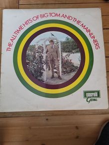 Big Tom And The Mainliners All Time Hits Vinyl LP Emerald Gem Irish Country