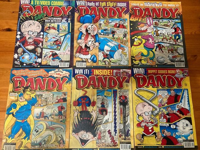 Comics: 'The Dandy' 2002,2003 and 2004 (48 numbers)