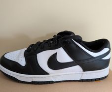 Nike Dunk Low Tops Black and White Panda