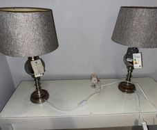 2 matching lamps