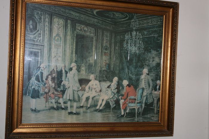 Vintage very large print (89cm x 74cm)