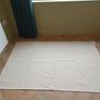 120 X 180 IKEA rug beige green Image 2