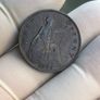 1926 Half penny/High grade and rainbow tone Image 4