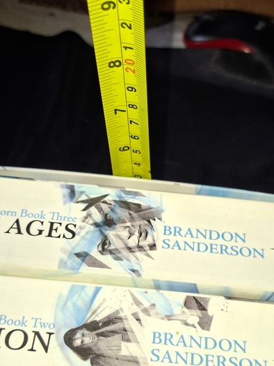 The Mistborn Trilogy 3 Books Set Collection-The Final Empire, The Hero Of Ages and The Well Of Ascension by Sanderson Brandon, Postage Available or Collection