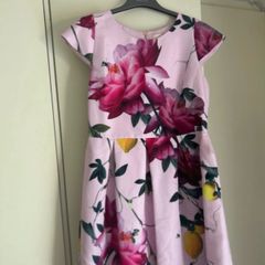 Ted Baker Tillea Citrus Bloom Pink Floral Skater Dress