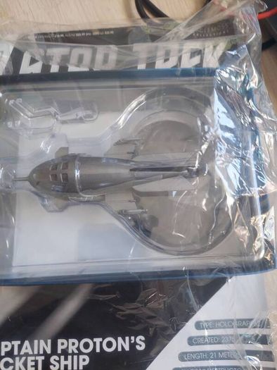 Eaglemoss Star Trek Captain Proton's Rocket Ship Boxed.